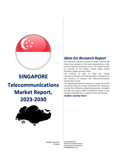 Singapore Telecoms Industry Report – 2023-2030