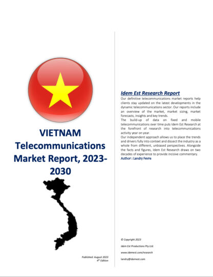 Vietnam Telecoms Industry Report – 2023-2030