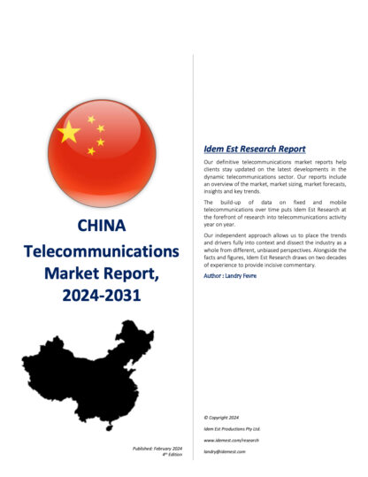 China Telecoms Industry Report – 2024-2031